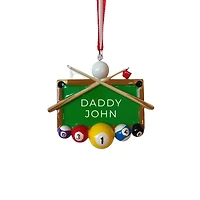 Billiards Balls Ornament