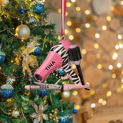 Blowdryer Ornament