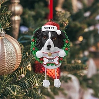 Border Collie Dog Ornament