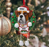 Boxer Dog Ornament