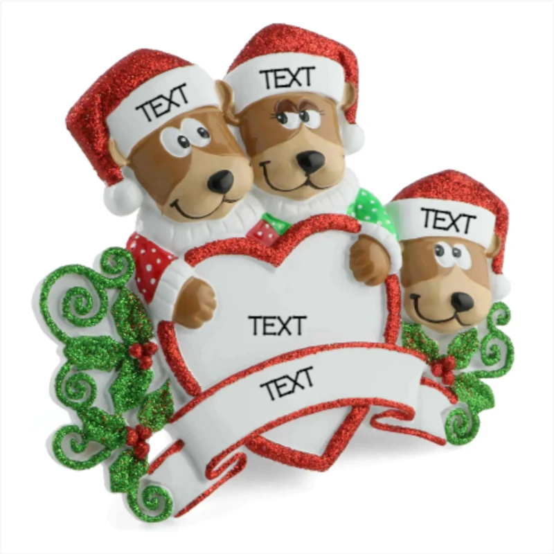 Brown Bear Family (3) Table Topper