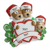 Brown Bear Family (3) Table Topper
