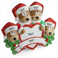 Brown Bear Family (4) Table Topper