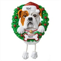 Bulldog Dog Ornament