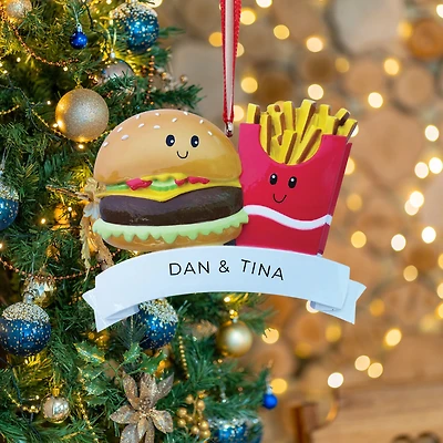 Burger & Fries Ornament