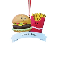 Burger & Fries Ornament
