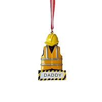 Construction Vest Ornament