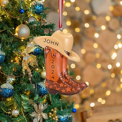 Cowboy Boot Ornament