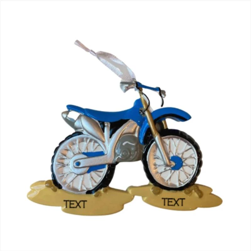Dirt Bike Ornament