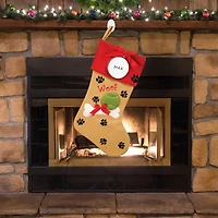 Doggie Paws Personalized Stocking