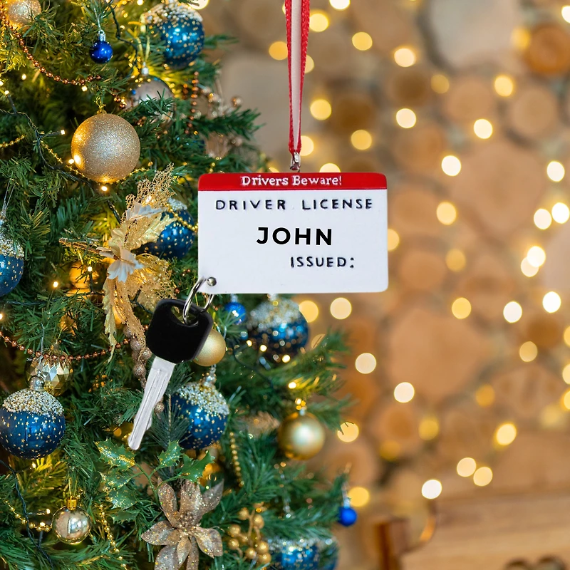 Driver's License Ornament