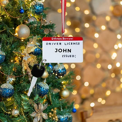 Driver's License Ornament