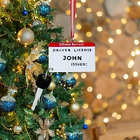 Driver's License Ornament