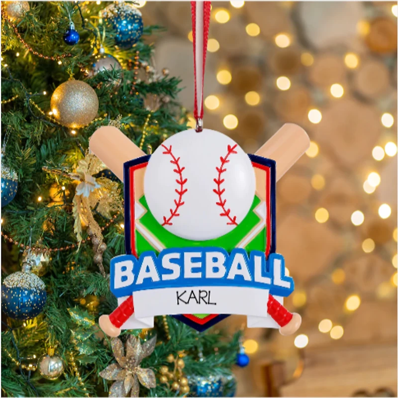 Elite Baseball Ornament