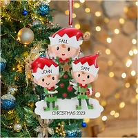 Elves Family of Ornament