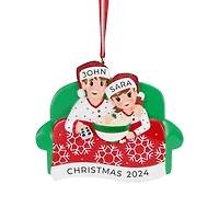 Family of 2 Movie Night Ornament