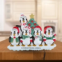 Winter Family of 5 Table Topper