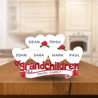 Grandchildren - Table Topper Stand Decoration