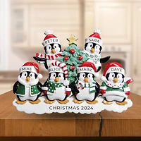Winter Family of 6 Table Topper