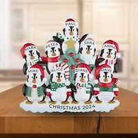 Winter Family of 9 Table Topper