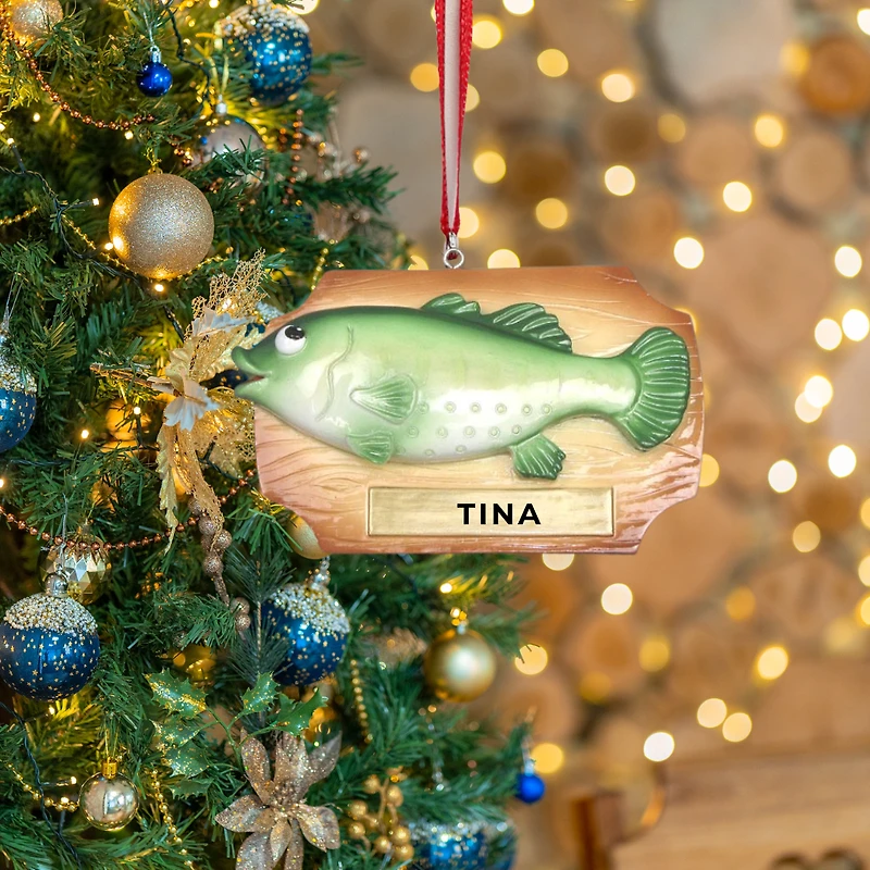 Fish Bass Ornament