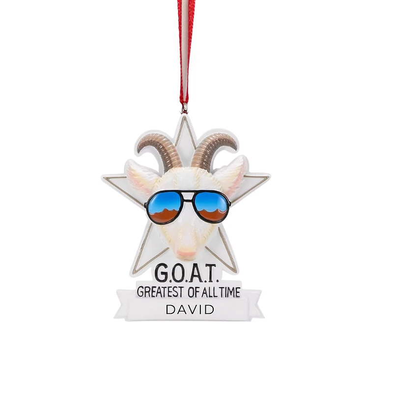 G.O.A.T Ornament