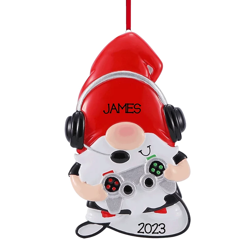 Gnome Gamer Ornament