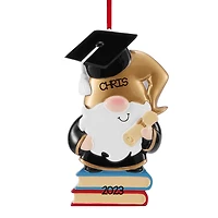 Gnome Graduate Ornament