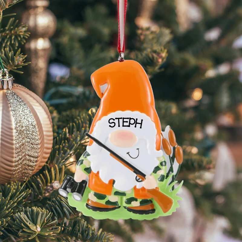 Gnome Hunter Ornament
