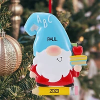 Gnome Teacher Ornament