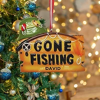 Gone Fishing Ornament
