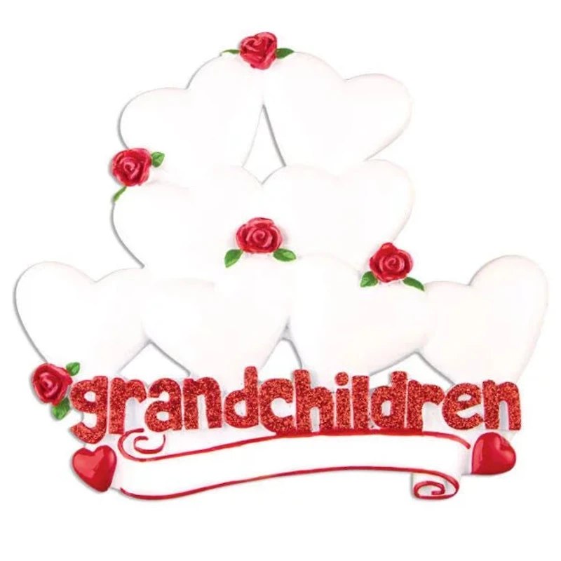 Grandchildren 8- Table Topper Stand Decoration