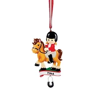 Horse Rider Ornament
