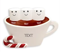 Hot Chocolate Family of - Table Topper Stand Decoration