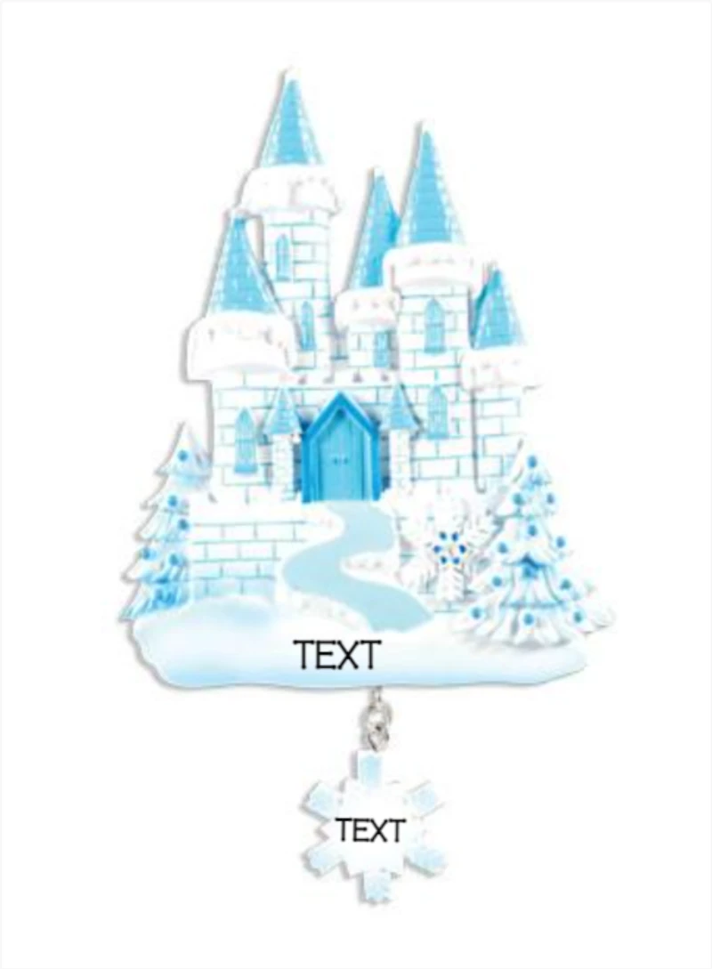 Ice Castle Ornament