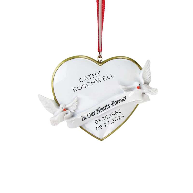 In Our Hearts Forever Ornament