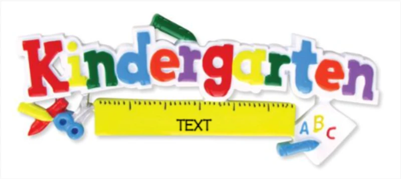 Kindergarten Ornament