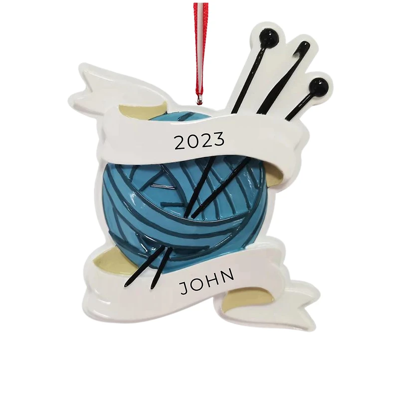 Knitting Ornament