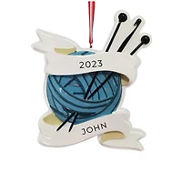 Knitting Ornament