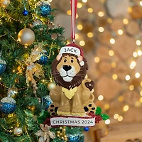 Lion Zoo Animal Ornament