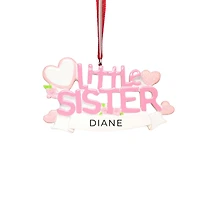 Little Sister Ornament
