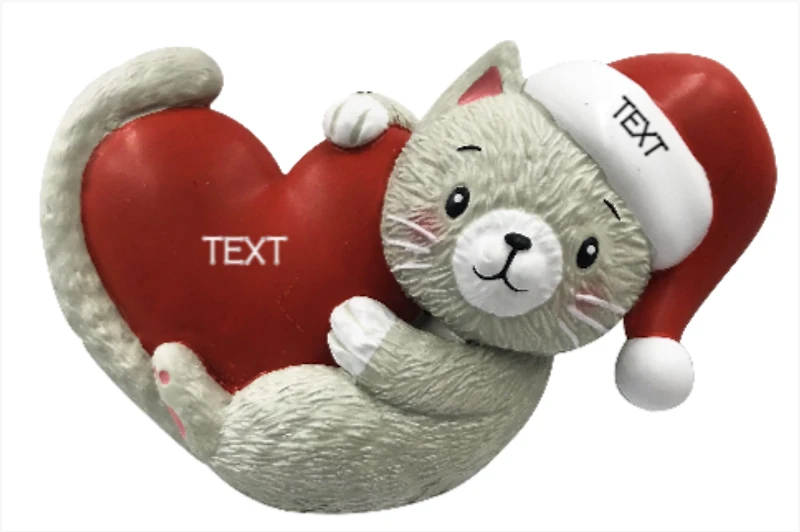 Love My Cat Ornament