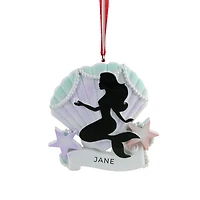 Mermaid Silhouette Ornament