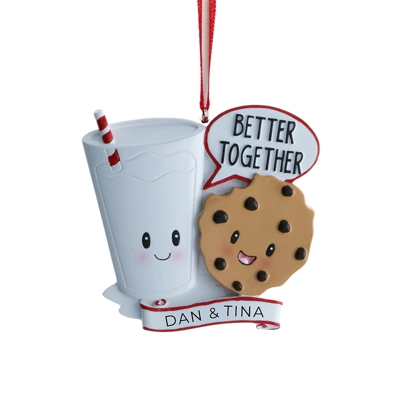 Milk & Cookie Ornament