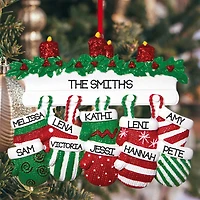 Mitten Family of Ornament