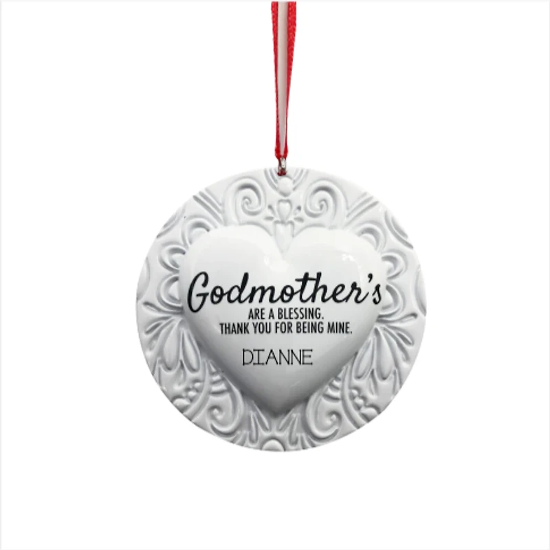 New Godmother Ornament