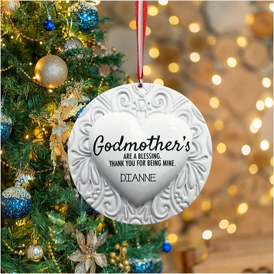 New Godmother Ornament