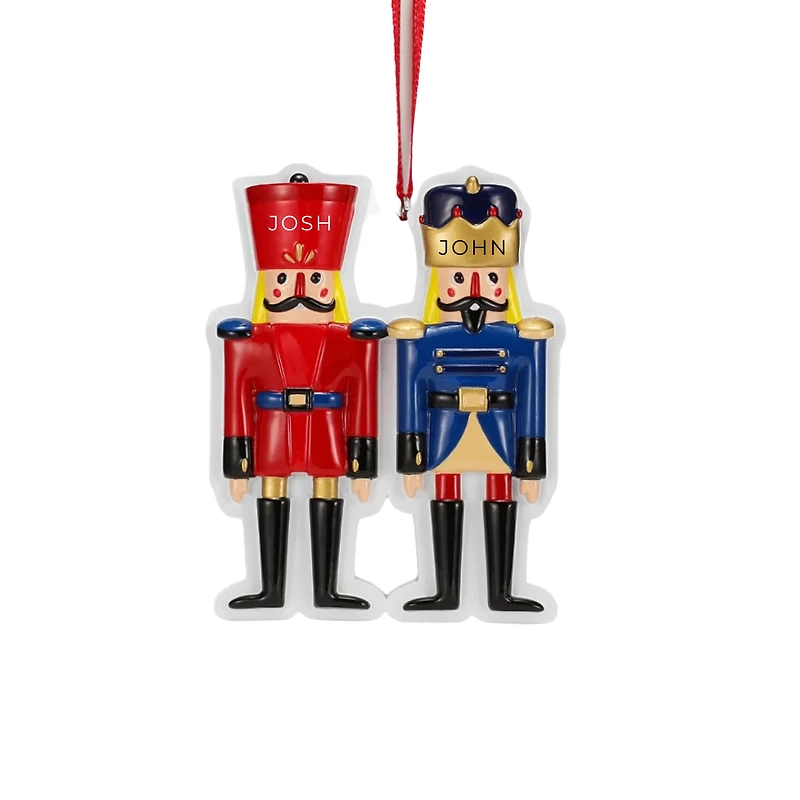 Nutcracker Family of 2 Ornament
