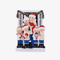 Farm House Family of 6 Ornament