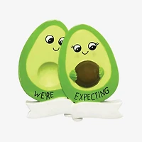 Avocado Family Expecting Ornament